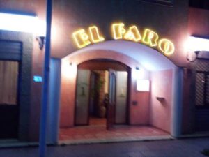 12/07/2017 – Cena al Ristorante "El Faro"